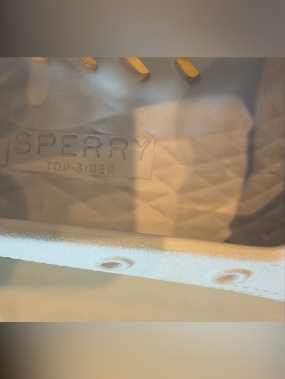 Sperry Top- Sider A/O Float Boat Slip-On Perforated Waterproof Shoes. Women’s 8 - Picture 3 of 10
